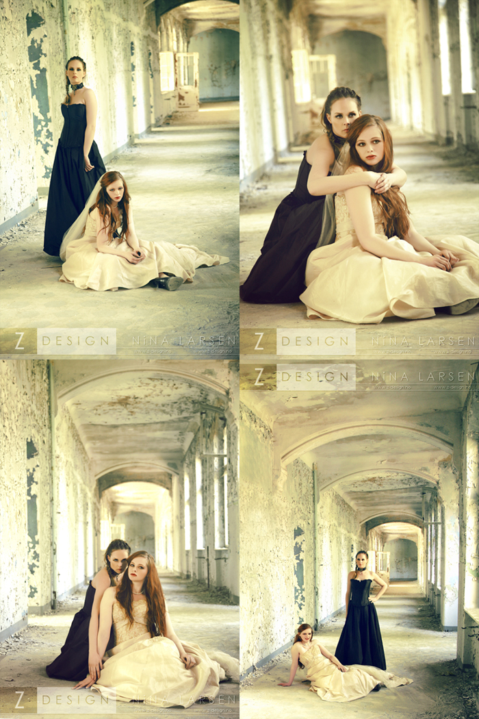 Female model photo shoot of Z-DESIGN Nina Larsen and Gia Hendresen in Beelitz, Germany