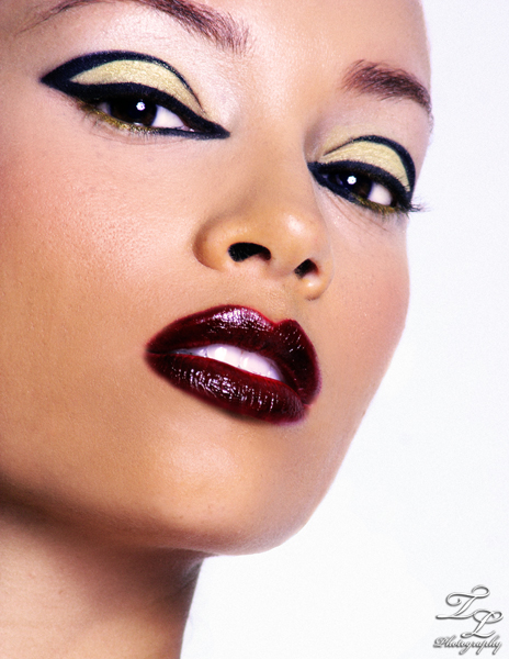 Female model photo shoot of Tiffany Belle by Tatianna Lavin in Long Beach, Ca, makeup by Illyne Michel 