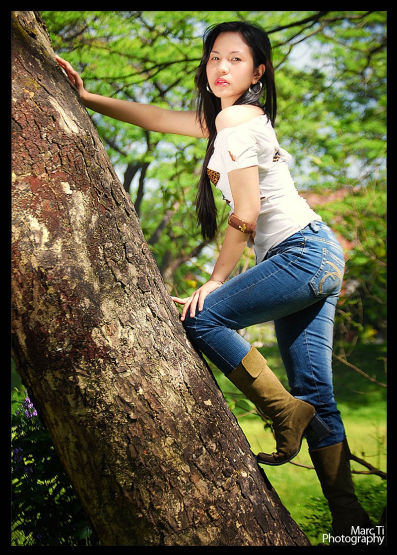 Female model photo shoot of Christel Jane Alayon in UP Diliman