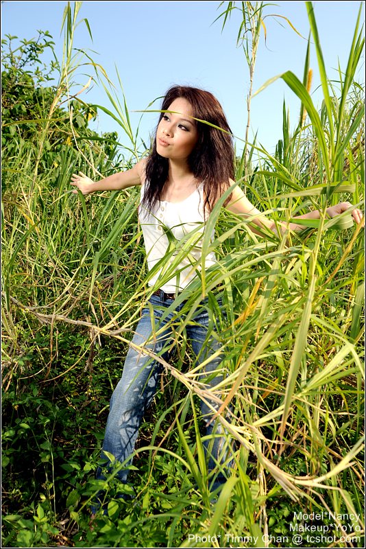 Female model photo shoot of Nancy Lam by Timmy_Chan
