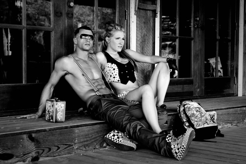Male and Female model photo shoot of Matt Eric Butler and Melissa Baione by Meyer Gladstone