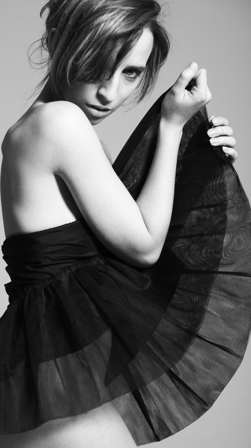Female model photo shoot of little black rose in Studio(Be)