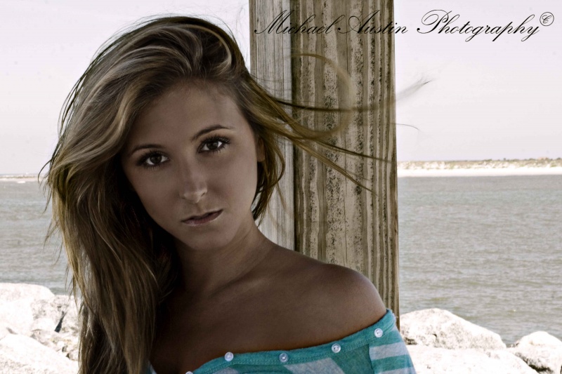 Male and Female model photo shoot of Mike Austin Photography and Tracey Michelle in Ponce Inlet, FL