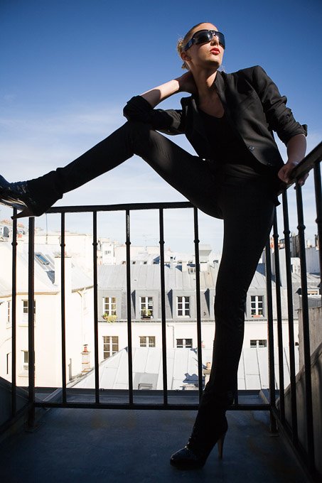 Male model photo shoot of Zeev Kurlianchick in Paris