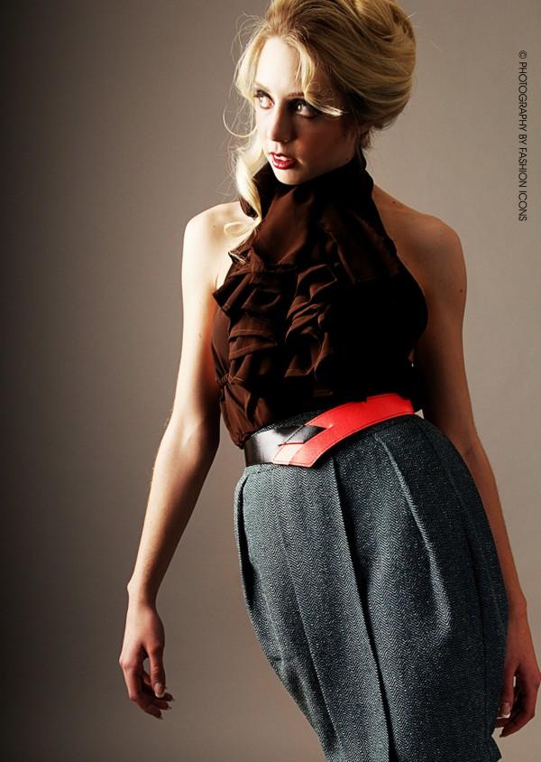 Female model photo shoot of Katrina V by FI Photography, makeup by Sieva Floyd Make Up Artist, clothing designed by PacoRogiene NYC