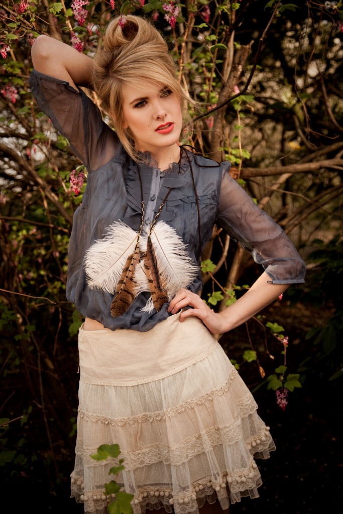 Female model photo shoot of Kitty L in Hyde Park