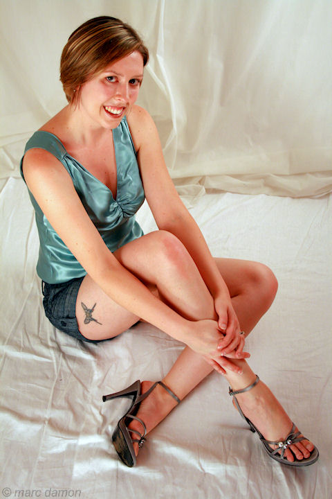 Female model photo shoot of Mel Mann by Marc Damon