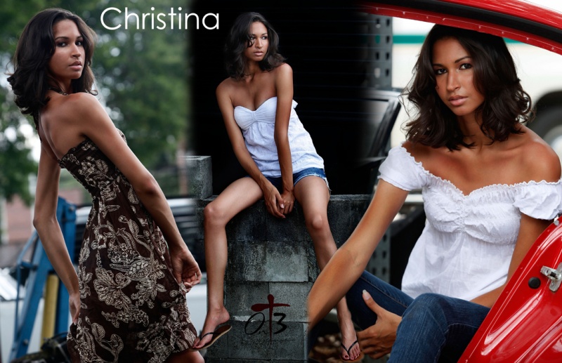 Female model photo shoot of On3photoGraphics and Cristina O Ruiz, hair styled by tammicasimone