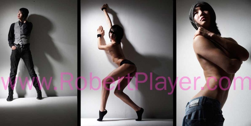 Male model photo shoot of Robert_Player in Studio