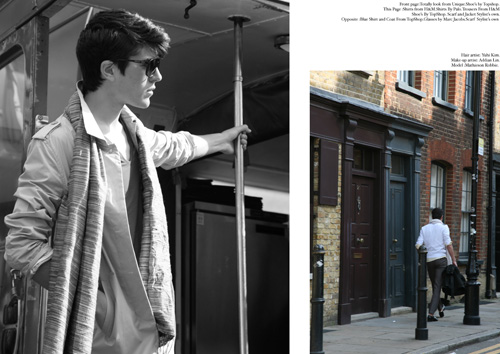 Male model photo shoot of Addian lin in Brick Lane , hair styled by yuhikim