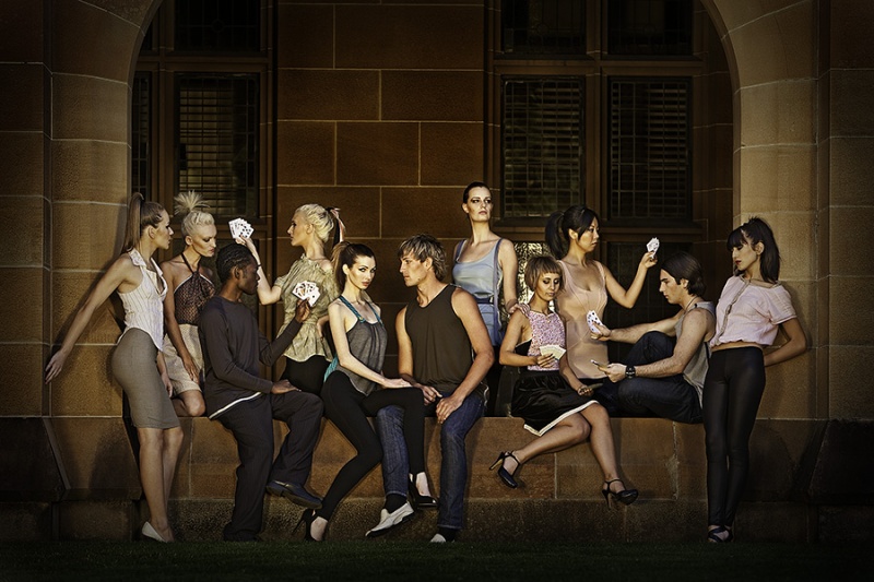Female and Male model photo shoot of Pikabui, JJS, Vee Tee, Maya Yada, RoarBen and stace deller by Chris David Photography in Sydney University