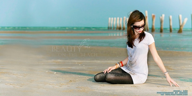 Male model photo shoot of Seksan in Cha-am Beach