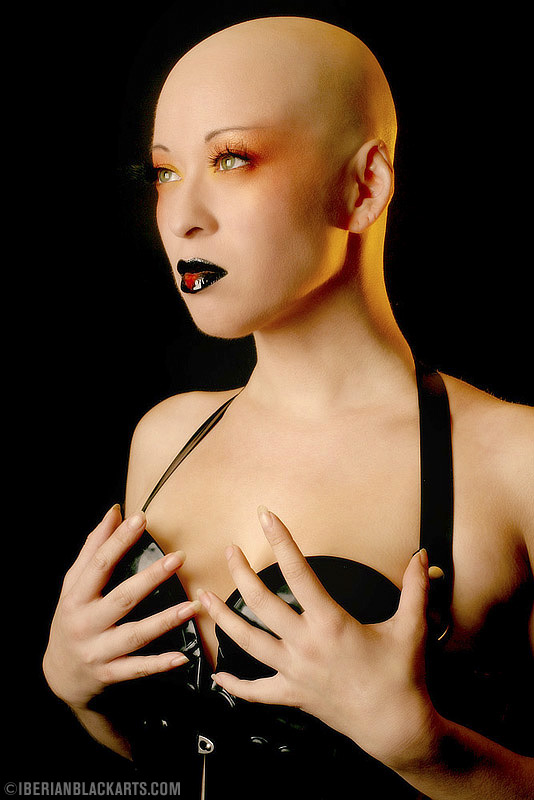 Female model photo shoot of Fatale Beauty in my studio