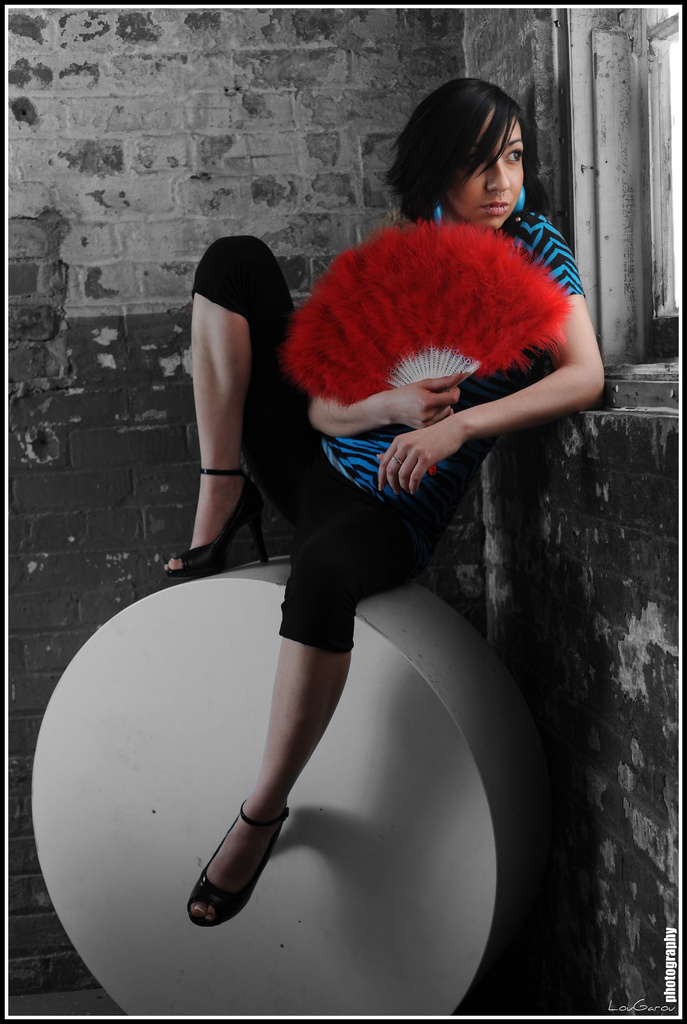 Female model photo shoot of Lizzette Velazquez by MAD ART STUDIO in Studio 6