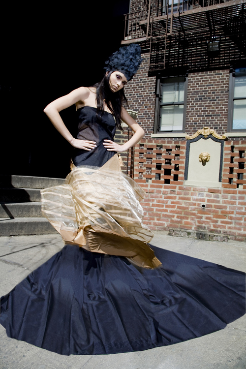 Female model photo shoot of Jessica Juliao  and Yulia modeling in NYC, makeup by clio Zammatteo