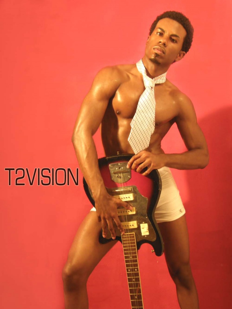 Male model photo shoot of T2VISION 