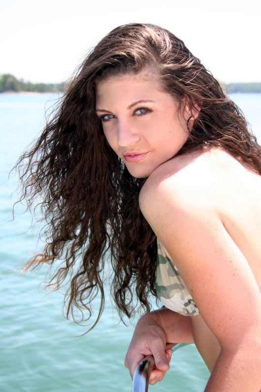 Female model photo shoot of Dakota H in Lake Lanier