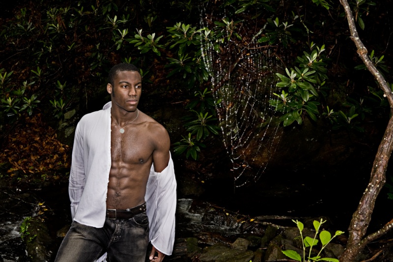 Male model photo shoot of Szamor in Paris Mountain State Park; Greenville, SC