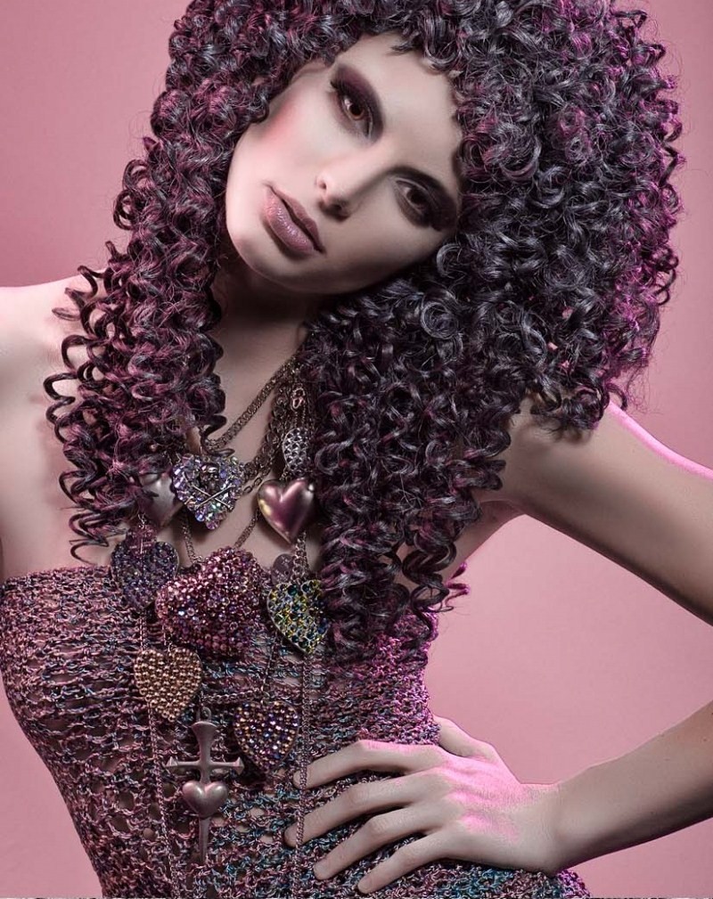 Female model photo shoot of Elisabet Mascorro and n.o.n.e. by Mark Sacro, hair styled by Nico Scegiel , wardrobe styled by Lyndzi Trang - Stylista