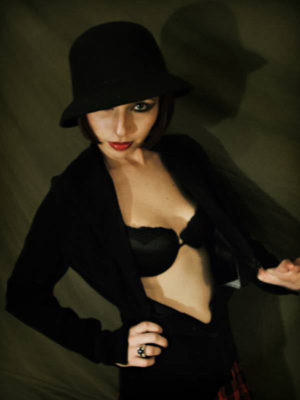 Female model photo shoot of Michelle Berriel by Caleb Lara in El Paso Studio