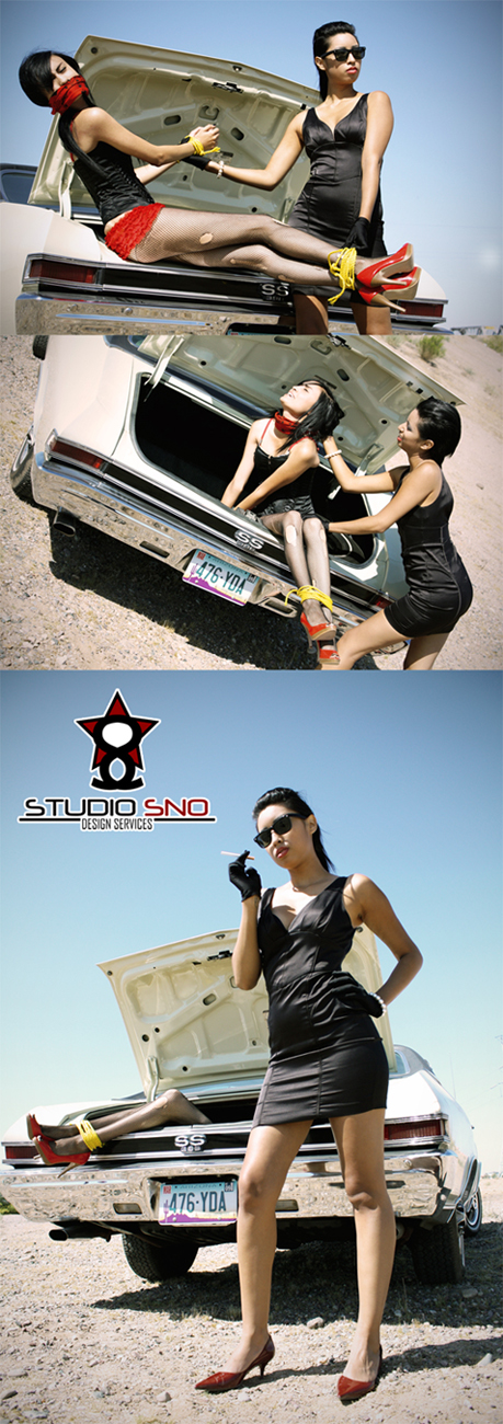 Male and Female model photo shoot of Studio Sno and Miz_Cali in Buckeye, Az