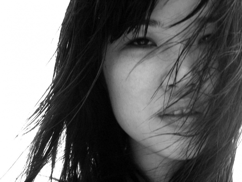 Female model photo shoot of Melody Zhong