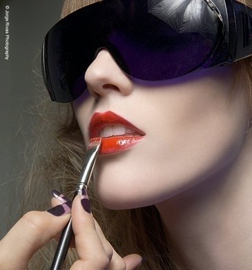 Female model photo shoot of MAKEUP BY SANDRA SAENZ by Shoot Shoot, wardrobe styled by Carlos Alonso Parada