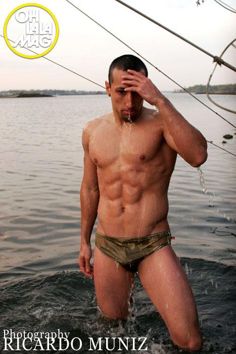 Male model photo shoot of Nicholas Palma in BEACH!!(swim wear line)