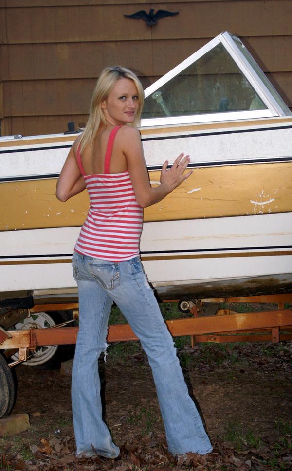 Female model photo shoot of Melissa Seawell in Badin Lake NC