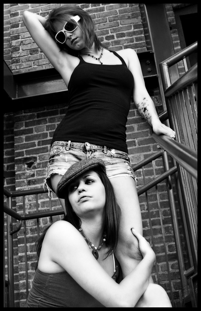 Female model photo shoot of Lissa X and Nikki Williams X by Thompson Ent Group