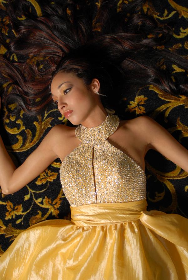 Female model photo shoot of Reina Dominguez, makeup by Carmen Johnson The Mua