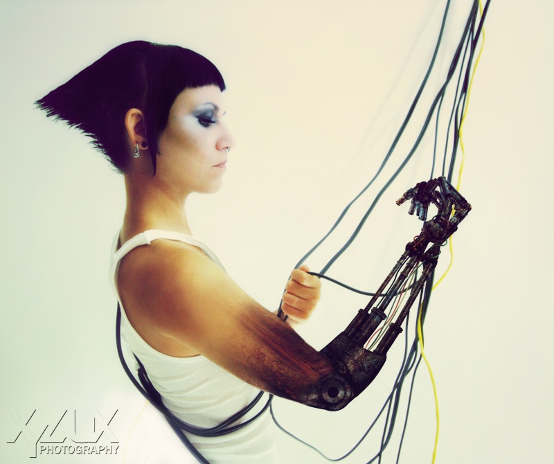 Female model photo shoot of LaMoine Pademic by Xylux
