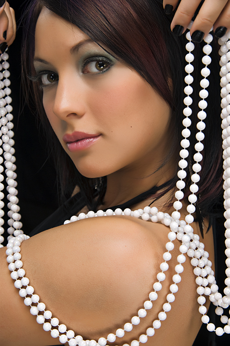 Female model photo shoot of Livya Fox, makeup by Lindsey R Smith