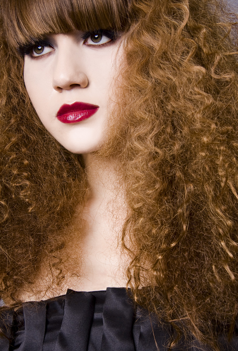 Female model photo shoot of Gabrielle Geiselman  in Makeup: Roxxi Dott, Hair: Stephanie Hobgood wardrobe: Sheri Bodell Model: Natalie Suarez for Photogenics