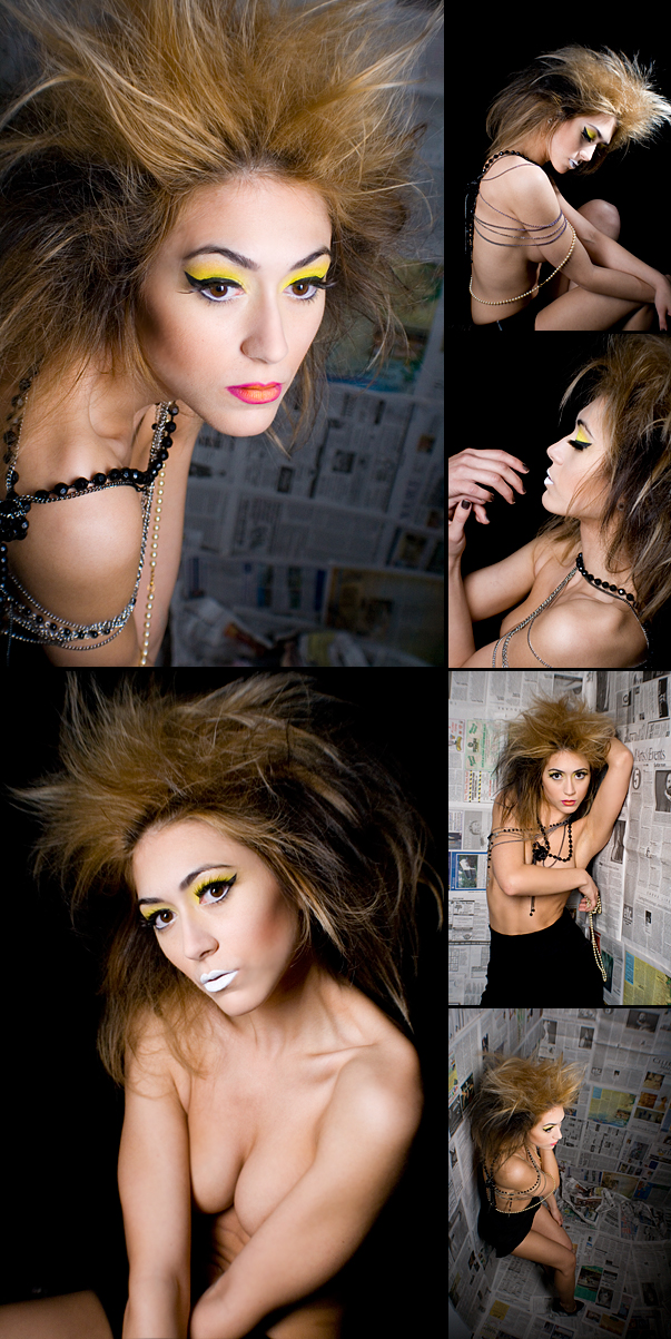 Female model photo shoot of DVine Studio and Dolly Hart  in D'Vine Studio, Westbrook, CT, makeup by Adrianna Makeup Artist