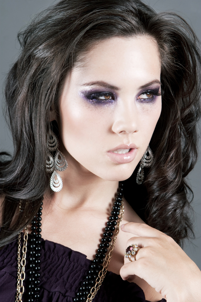 Female model photo shoot of Allison Pheleita by Blue Lab Media, hair styled by Brianna Farrara, makeup by MUA Jen