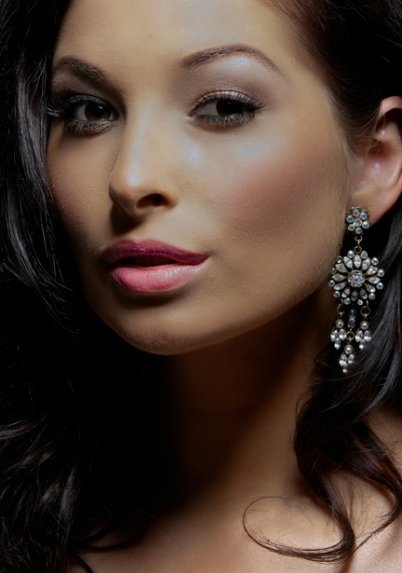 Female model photo shoot of SaraScott, makeup by Alison Cameron