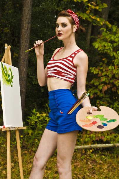 Female model photo shoot of Willow Blaser by Stu