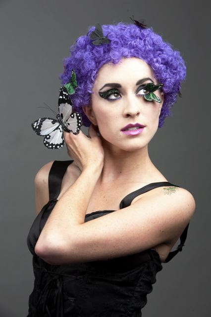 Female model photo shoot of Krystle Feher Makeup in Hollywood, CA