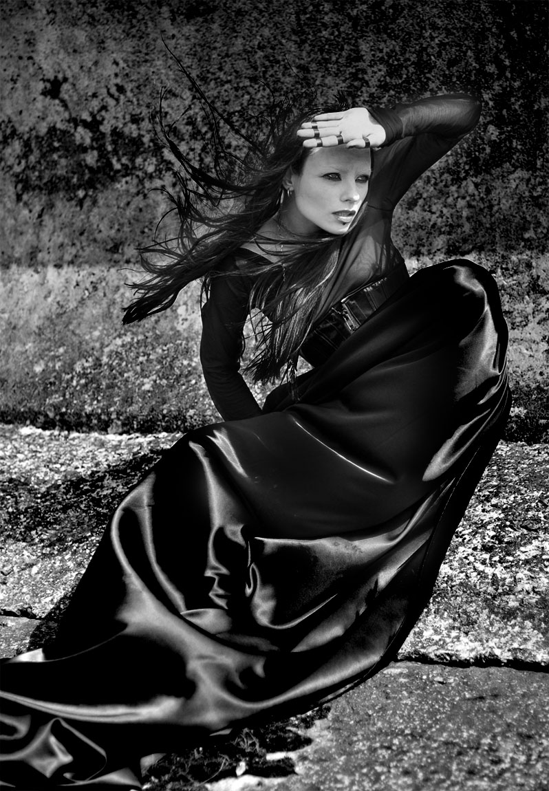 Female model photo shoot of Koshka Virgin Black
