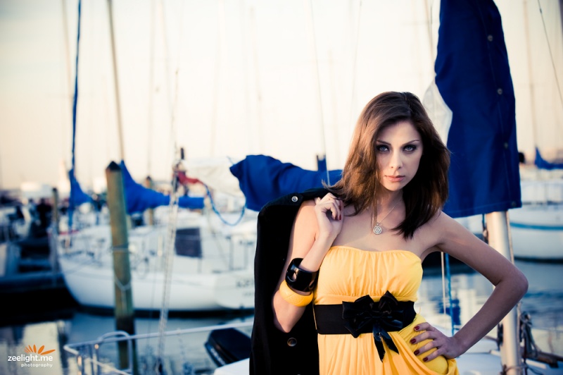 Female model photo shoot of Mariya B in DC Marina