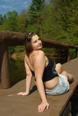 Female model photo shoot of Breezy29 by Backwoods Photography in Hickory Run, Pa