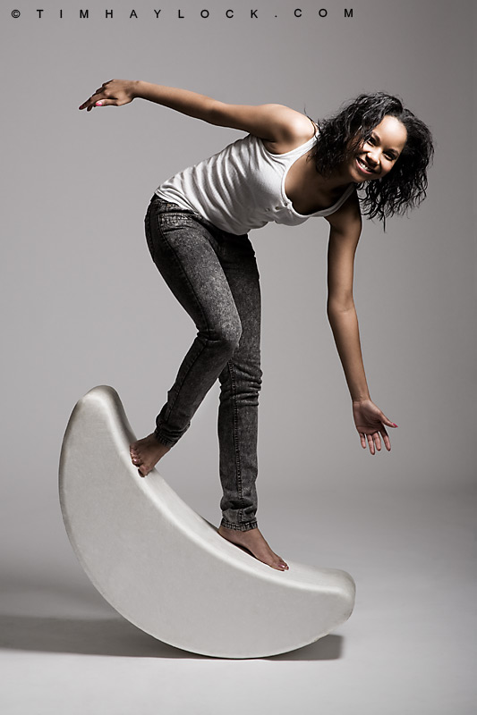 Female model photo shoot of Mishika Britton by Tim Haylock