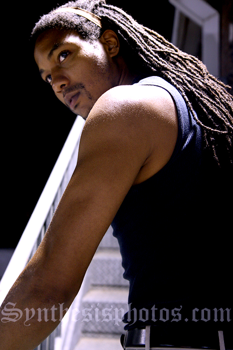 Male model photo shoot of Kahlil by Travis G Lilley