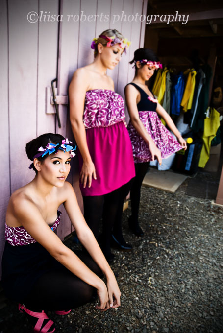Female model photo shoot of Sheryl Wolfe by Liisa Roberts in Olomana Orchids Nursery, Kaneohe, Hawaii, makeup by zmakeup
