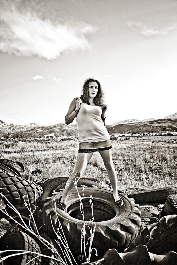 Female model photo shoot of Fred-E26 in Pocatello, ID  2009