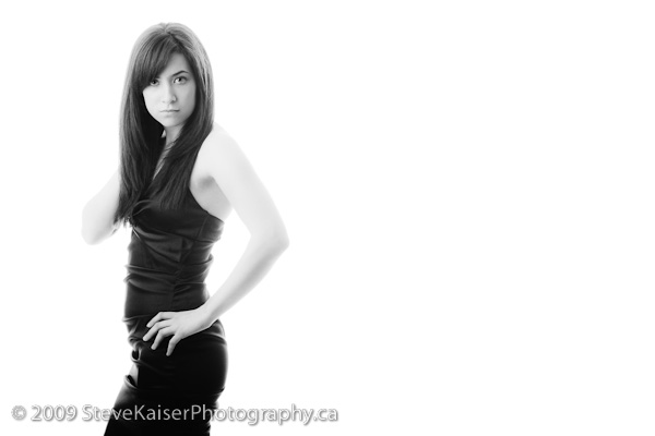 Female model photo shoot of Jaye OBrien by SteveKaiserPhotography in Aperture studio