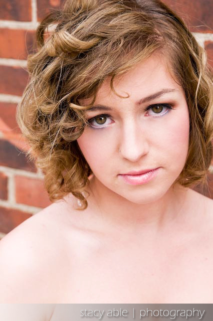 Female model photo shoot of MUA Kinsey Clark in indianapolis, IN