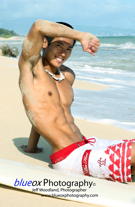 Male model photo shoot of Loihi by blueox Photography  in Hawaii