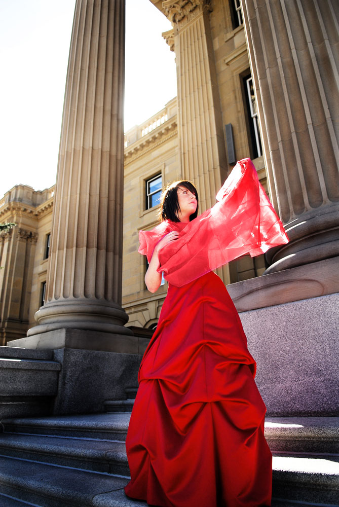 Male model photo shoot of Sean Sun in Alberta Legislature